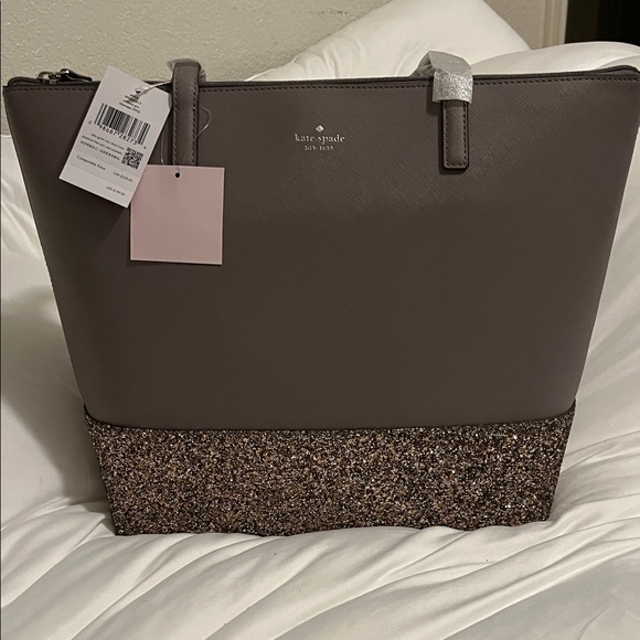 kate spade Handbags - Kate Spade New York Greta Court Penny Glitter Tote Bag